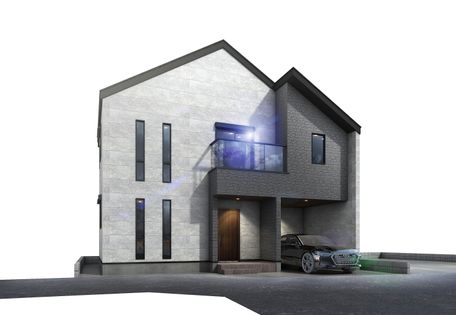 大田区山王3丁目 新築戸建 外観パース図