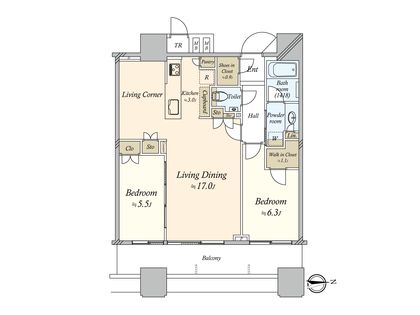 間取図(平面図)