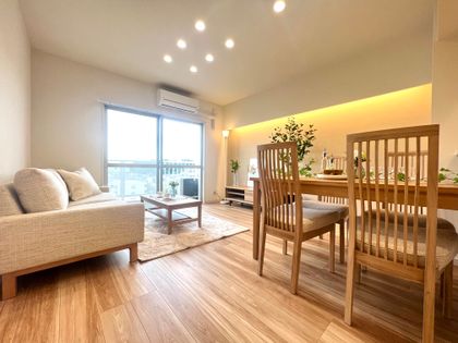 日商岩井・南馬込マンション リビング