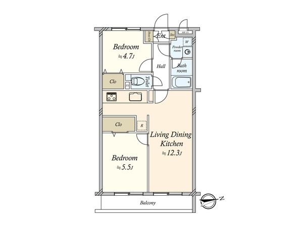 ステージ山王グランドヒルズ 間取図(平面図) ステージ山王グランドヒルズ 間取図(平面図)