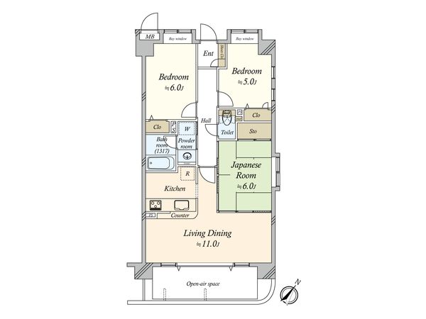 間取図(平面図)