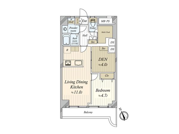 シャンボール大森 間取図(平面図) シャンボール大森 間取図(平面図)