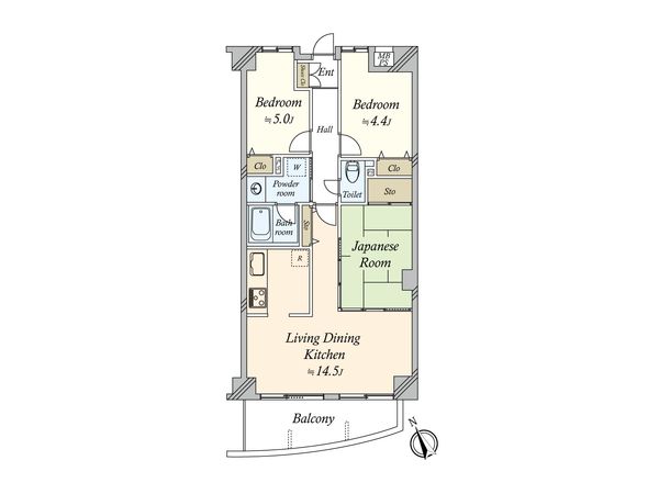 ステージ南大井グランドパーク 間取図(平面図) 間取図(平面図)