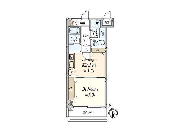 ライオンズマンション大森海岸 間取図(平面図) ライオンズマンション大森海岸 間取図(平面図)