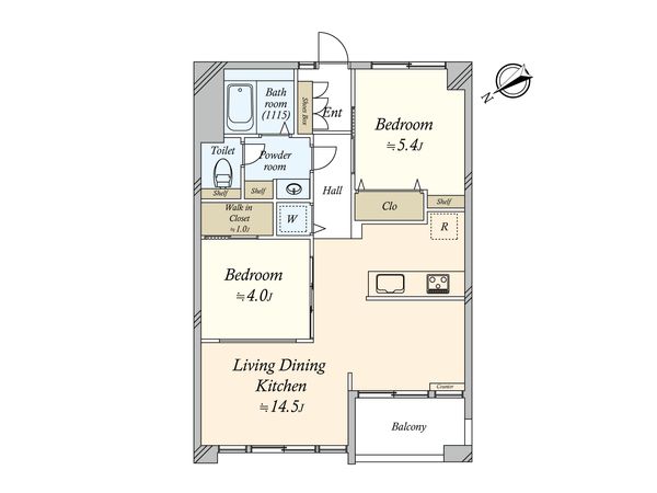 間取図(平面図)