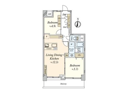 間取図(平面図)