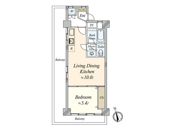 シャンボール大森 間取図(平面図) 間取図(平面図)