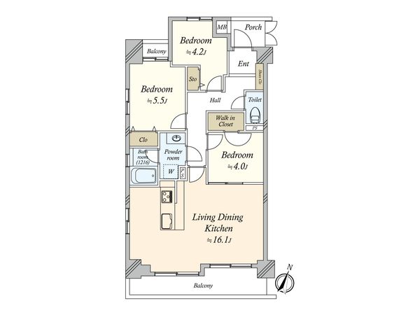 間取図(平面図)