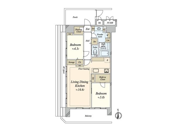 間取図(平面図)