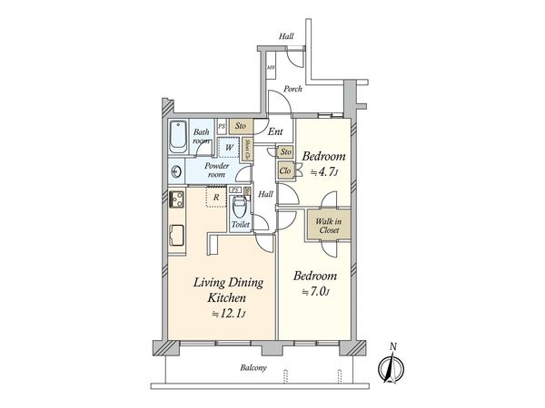 間取図(平面図)