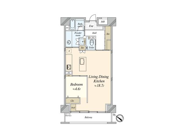 グランドメゾン三軒茶屋 間取図(平面図) グランドメゾン三軒茶屋 間取図(平面図)