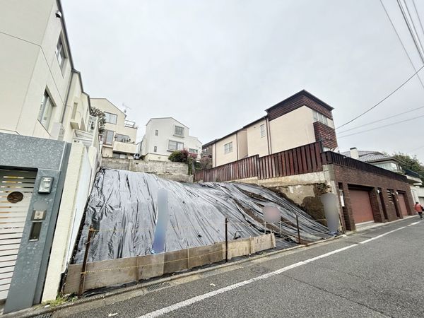 大田区南千束2丁目土地 前面道路含む外観