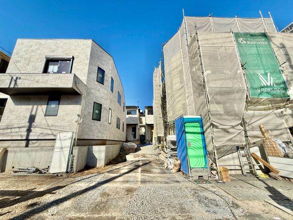 世田谷区砧2丁目新築戸建A号棟 外観 世田谷区砧2丁目新築戸建A号棟 外観