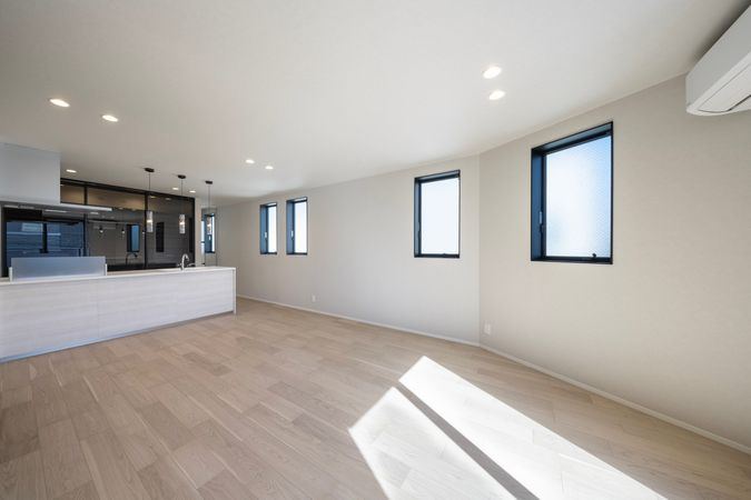 世田谷区砧2丁目新築戸建A号棟 リビング