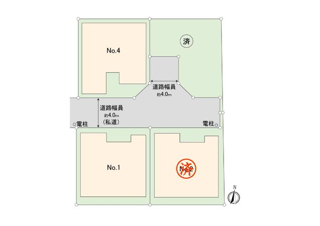 ディアナハウス雪が谷大塚 4号棟 間取図(平面図)