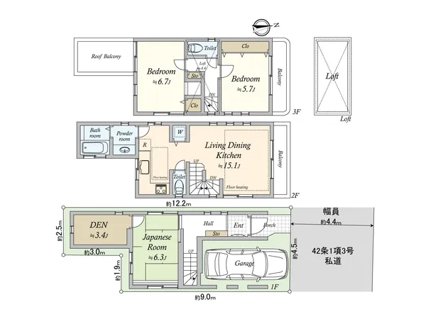 間取図