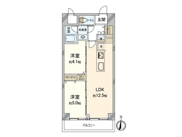 秀和大岡山レジデンス 間取図(平面図) 間取図(平面図)