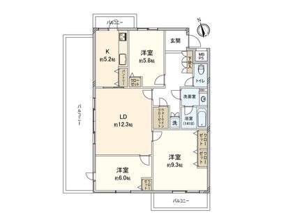 間取図(平面図)