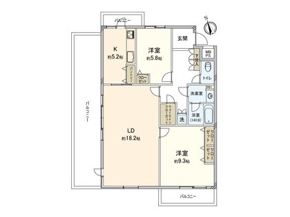 間取図(平面図)