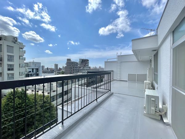 北千束第2コーポラス バルコニー 北千束第2コーポラス バルコニー