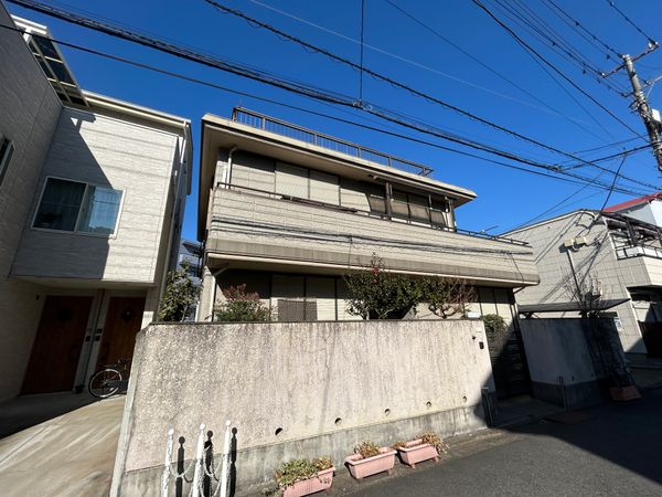 品川区大崎四丁目 土地 前面道路含む外観