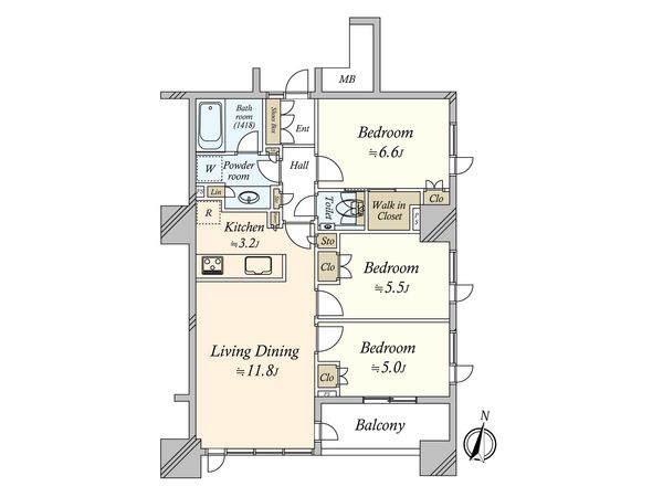 間取図(平面図)