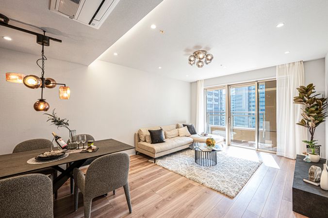 パークタワーグランスカイ リビング