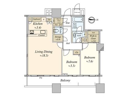 間取図(平面図) 間取図(平面図)