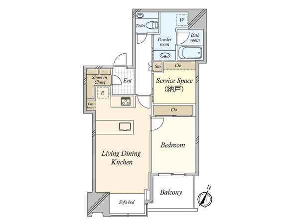 大崎ウエストシティタワーズ E棟 間取図(平面図) 間取図(平面図)