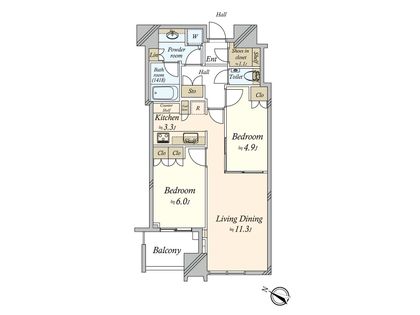 間取図(平面図)