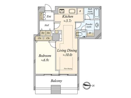 間取図(平面図)