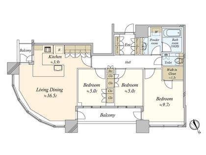 間取図(平面図)