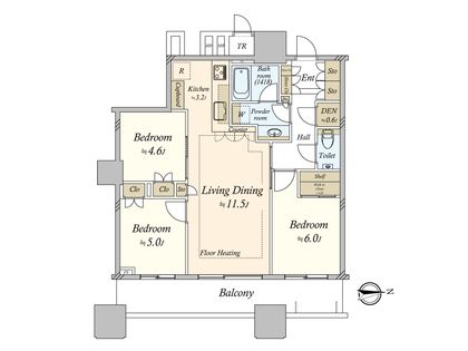 間取図(平面図)