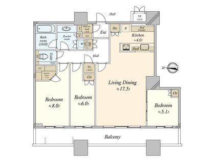 間取図(平面図)