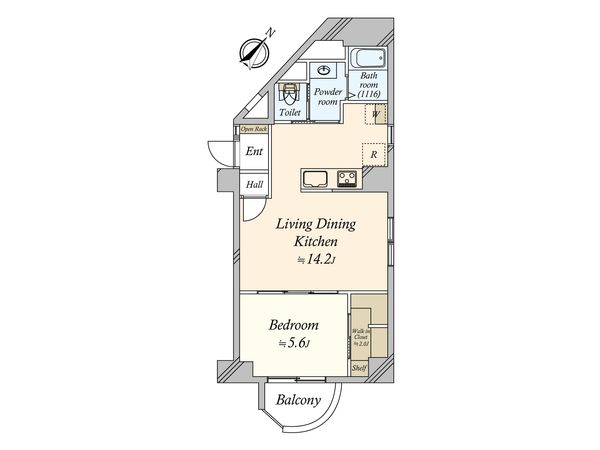 イトーピア五反田マンション 間取図(平面図) 間取図(平面図)