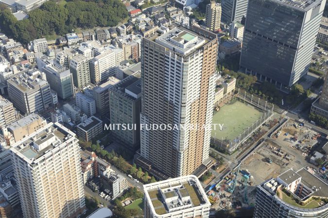 パークタワーグランスカイ 航空写真