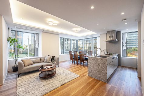 パークタワーグランスカイ リビング