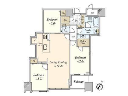 間取図(平面図)