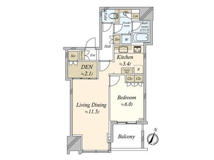 間取図(平面図)