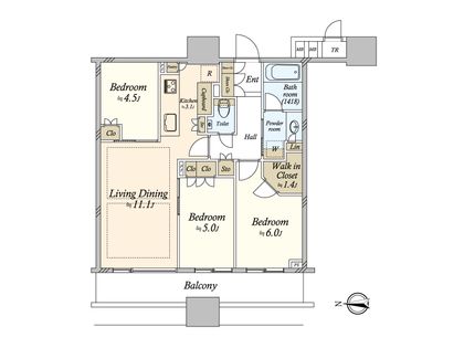 間取図(平面図)