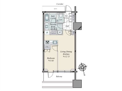 間取図(平面図)