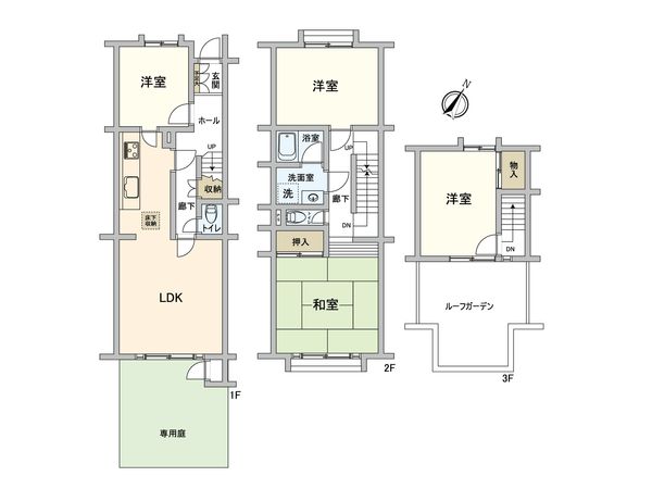 グリーンタウン清戸 間取図(平面図)