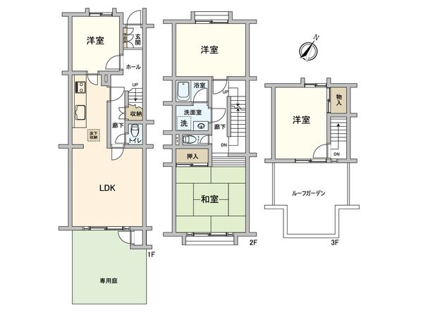 グリーンタウン清戸 間取図(平面図) グリーンタウン清戸 間取図(平面図)