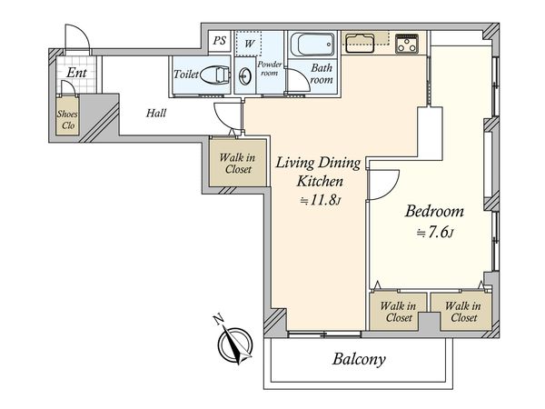 セブンスターマンション西五反田 間取図(平面図) セブンスターマンション西五反田 間取図(平面図)