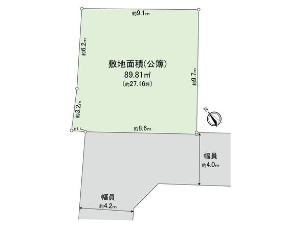 渋谷区恵比寿南2丁目土地 区画図 渋谷区恵比寿南2丁目土地 区画図