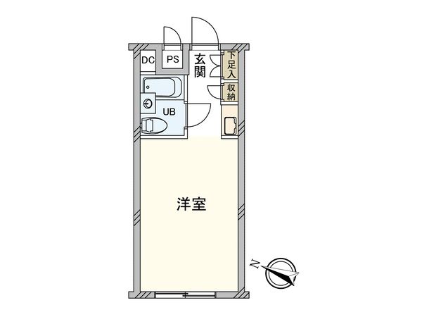 クラウン西麻布 間取図(平面図) クラウン西麻布 間取図(平面図)