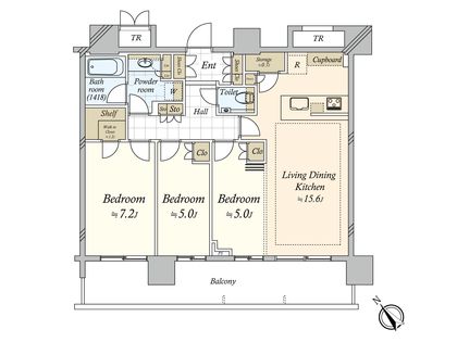 間取図(平面図)