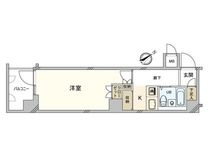 エトワール恵比寿・三葉 間取図(平面図)