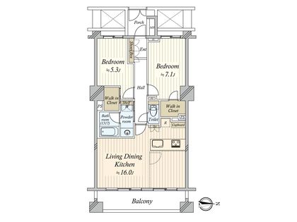 間取図(平面図) 間取図(平面図)