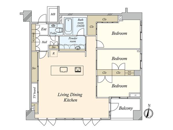 スタイルハウス恵比寿 間取図(平面図) 間取図(平面図)